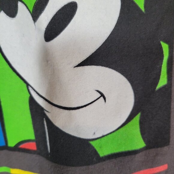 Mickey Mouse Womens Tshirt Short Sleeve Gray Size Large - Picture 3 of 7